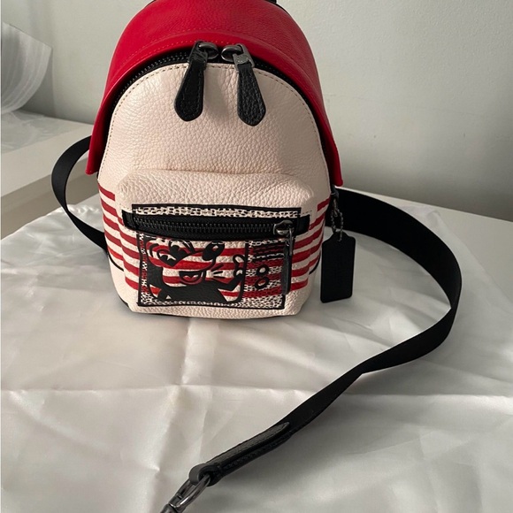 Disney Mickey Mouse X Keith Haring Small
West Backpack Crossbody - Picture 3 of 12